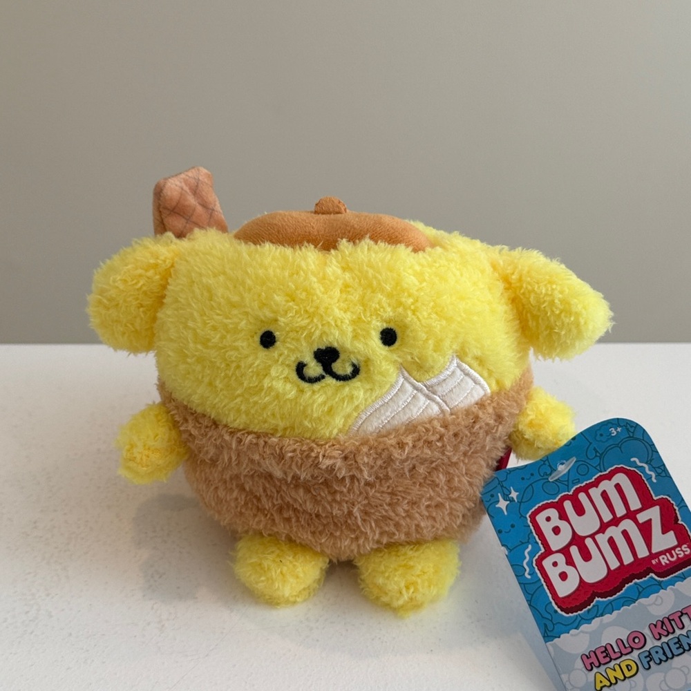 NWT 4.5” Sanrio Pompompurin Ice Cream Foodtruckbumz Bumbumz by Russ
